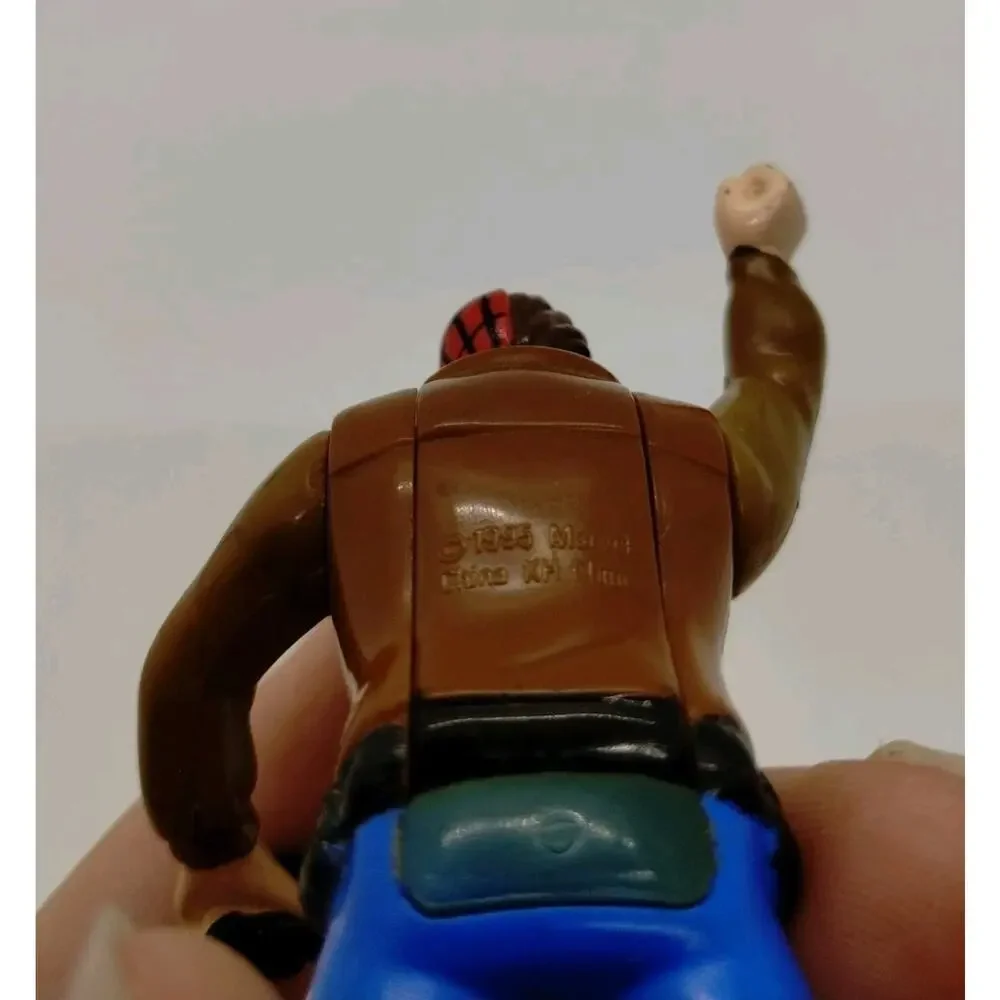 Vintage Peter Parker Transform Flip to Spiderman 1995 Marvel PVC Figure